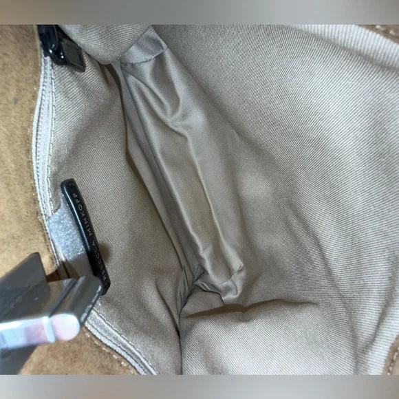 Rebecca Minkoff Darren Small Suede Shoulder Crossbody Bag - Picture 10 of 13